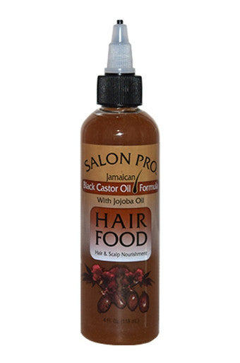 Salon Pro-75 Black Castor Oil Formula Hair Food (4 oz)