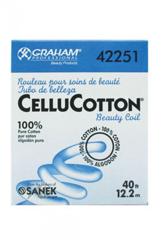 Sanek-42251 Cellu Cotton Beauty Coil -100% Pure Cotton (40ft, 12.2m) -bx