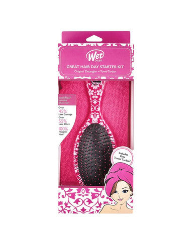 Kit Brosse Humide Great Hair Rose