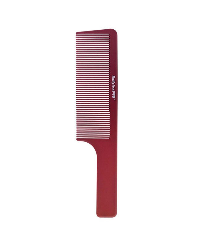 Barberology 9" Clipper Comb Red