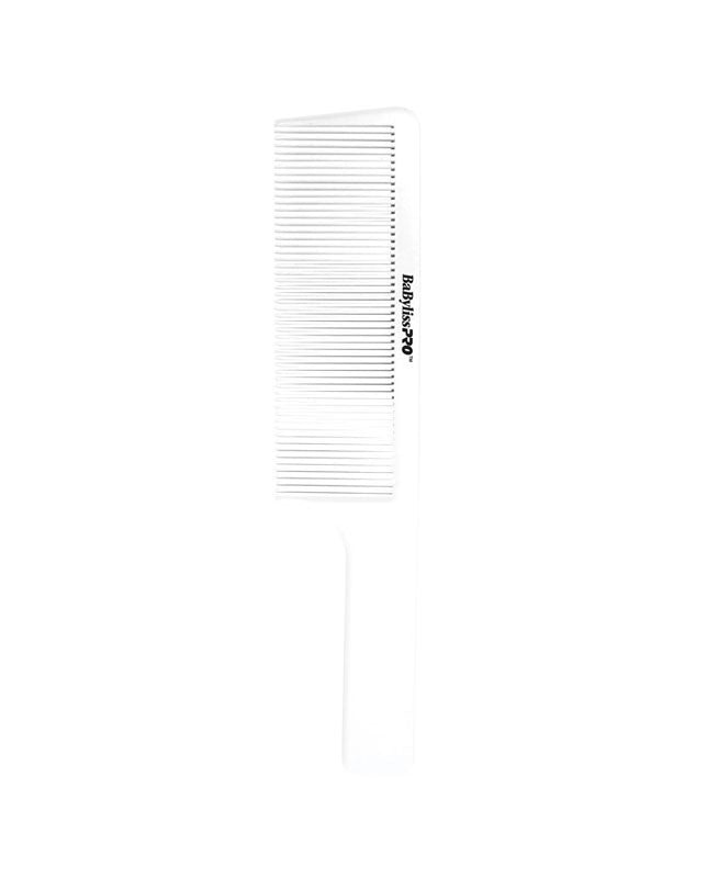 Barberology 9" Clipper Comb White