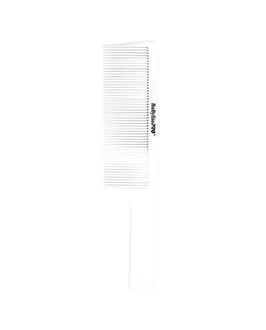 Barberology 9" Clipper Comb White