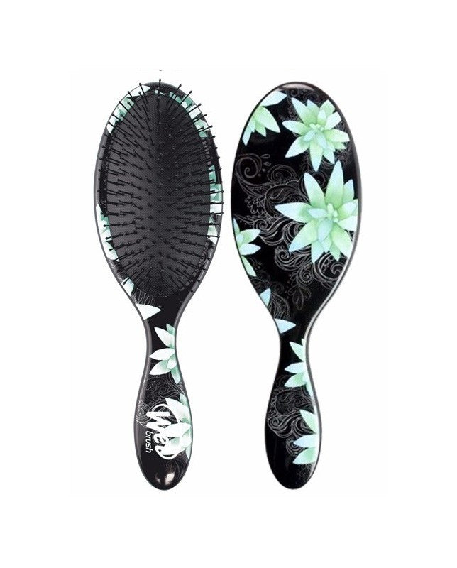 Wet Brush Floral Teal