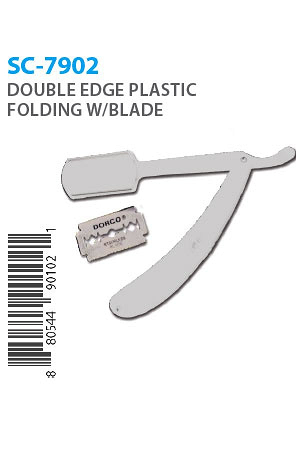 SC-7902 Hair Razor Double Edge w/ Blade