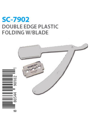 SC-7902 Hair Razor Double Edge w/ Blade