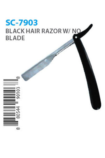 SC-7903 Hair Razor w/ No Blade -Black