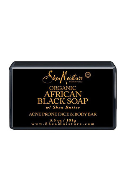 Shea Moisture-87 Organic African Black Soap (3.5 oz)