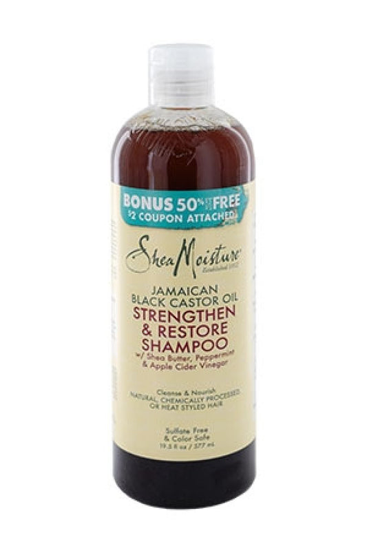 Shea Moisture-89B Jamaican Strengthen & Restore Shampoo(19.5 oz)