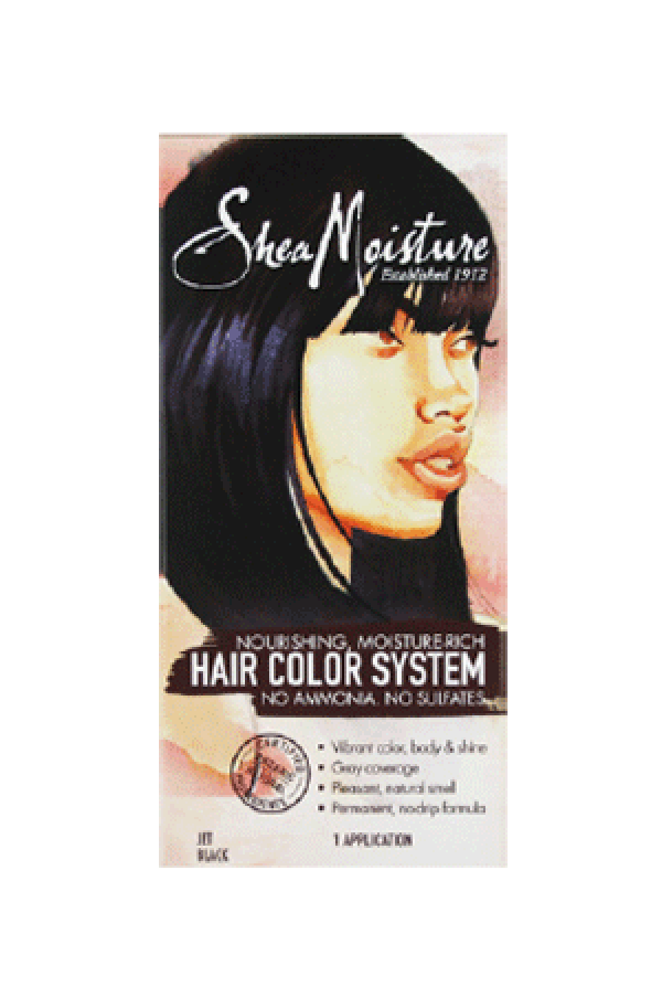 Shea Moisture-48 Hair Color  Jet Black48