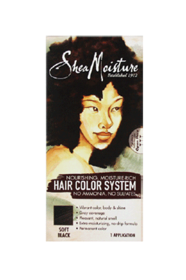 Shea Moisture-48 Hair Color  Soft Black48