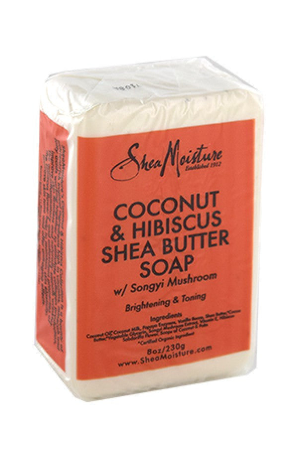 Shea Moisture-75 Coconut&Hibiscus Shea Butter Soap (8oz)