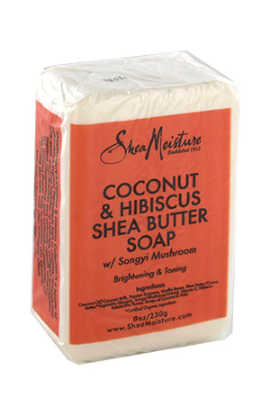 Shea Moisture-75 Coconut&Hibiscus Shea Butter Soap (8oz)