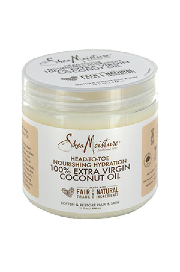Shea Moisture-77 100% Extra Virgin Coconut  Oil (15oz)