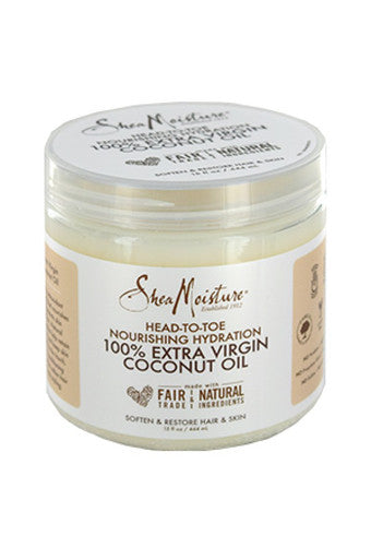 Shea Moisture-77 100% Extra Virgin Coconut  Oil (15oz)