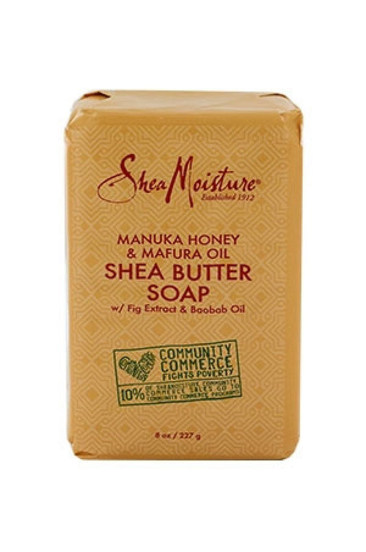Shea Moisture-116 Manuka Honey &Mafura Oil  Shea Butter Soap (8 oz)