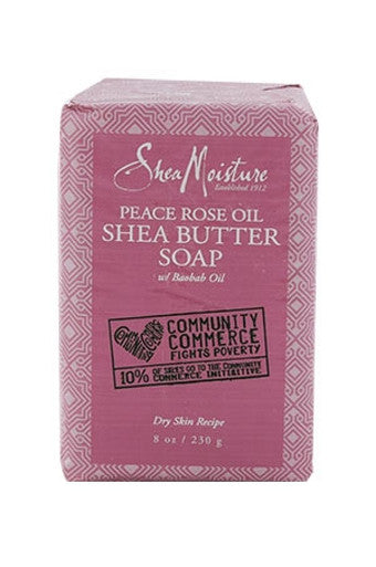 Shea Moisture-117 Peace Rose Oil Shea Butter Soap (8 oz)