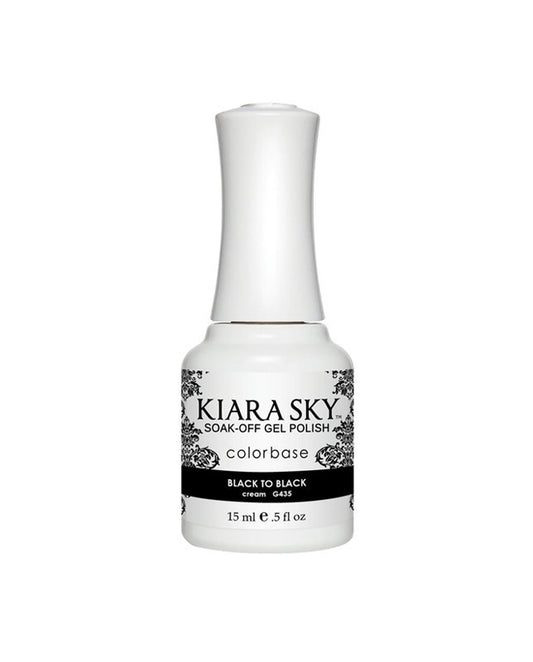 Sky Gel Polish G435 Black to Black .5oz