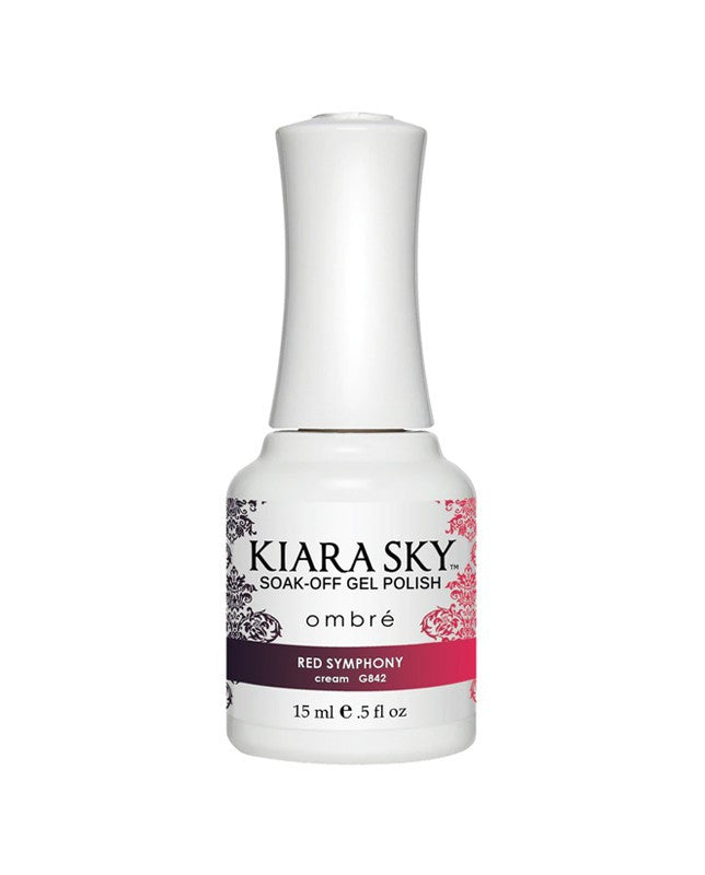 Sky Gel Polish G842 Red Symphony .5oz