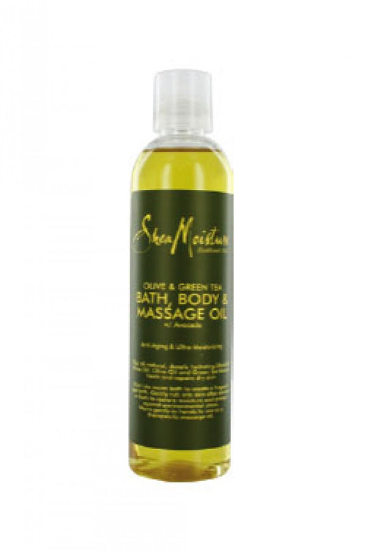 Shea Moisture-7 Olive & Green Tea Bath,Body & MassageOil (8oz)