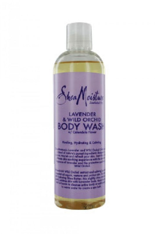 Shea Moisture-10 Lavender & Wild Orchid Body Wash (13oz)