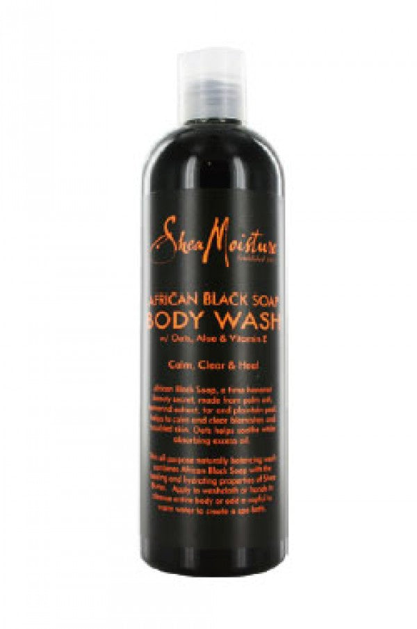 Shea Moisture-14 Africa Black Soap Shea Butter Wash (13oz)