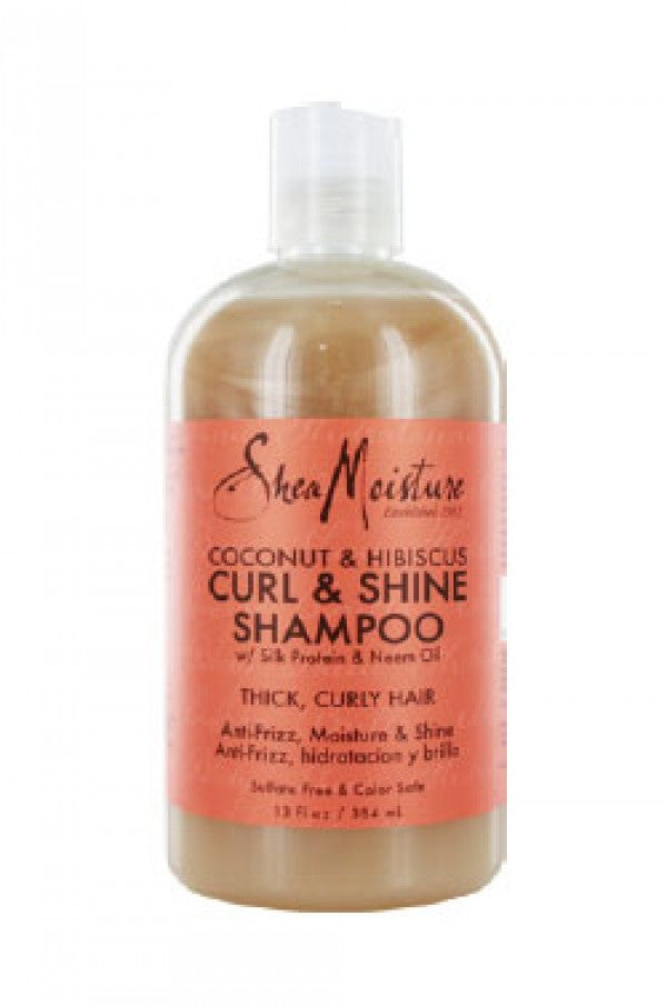 Shea Moisture-29 Coconut & Hibiscus Shampoo (13oz)