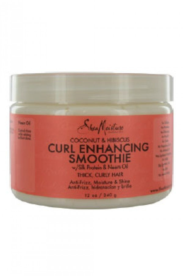 Shea Moisture-30 Coconut & Hibiscus Curl Enhancing Smootie(12oz)