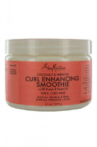 Shea Moisture-30 Coconut & Hibiscus Curl Enhancing Smootie(12oz)