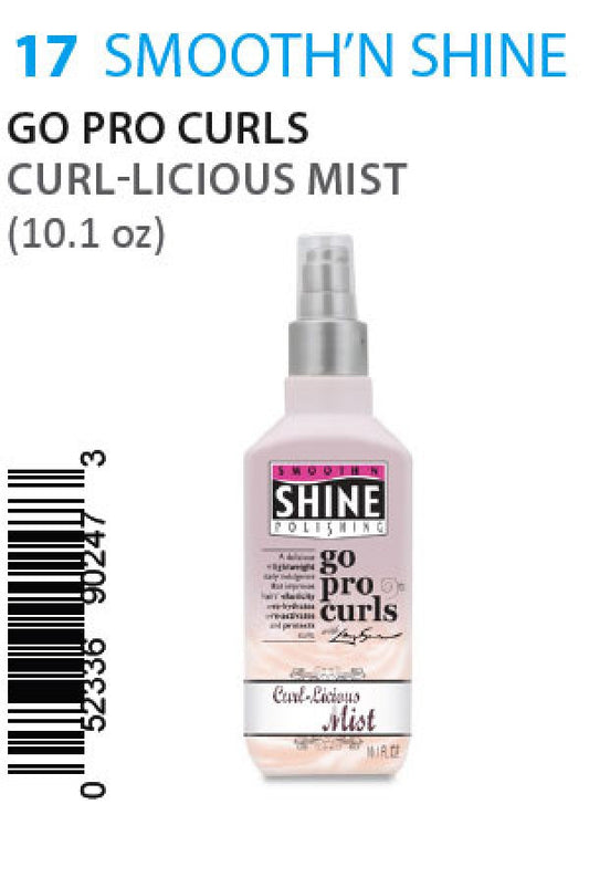 Smooth'n Shine-17 Go Pro Curls Curl-Licious Mist (10.1oz)