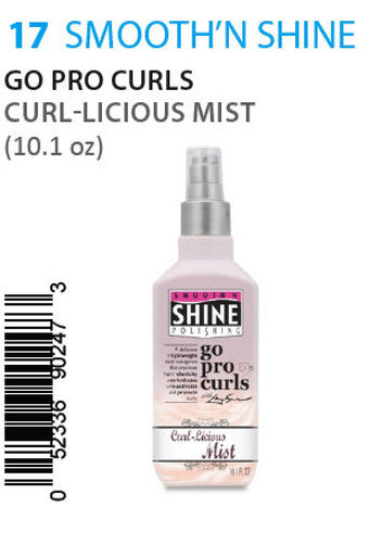 Smooth'n Shine-17 Go Pro Curls Curl-Licious Mist (10.1oz)