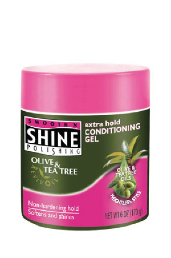 Smooth'n Shine-20 Olive & Tea Tree Condi.Gel _Ex. Hold (6oz)