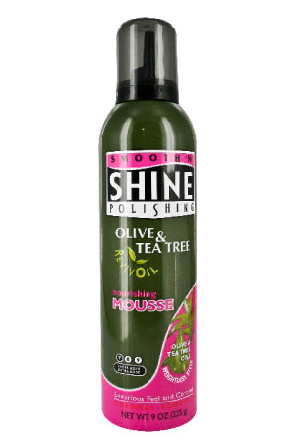 Smooth 'n Shine-9 Olive & Tea Tree Mousse (9oz)