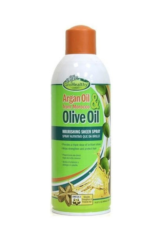 Sofn'free-30 Argan Oil & Olive Oil Sheen Spray(14.9 oz)