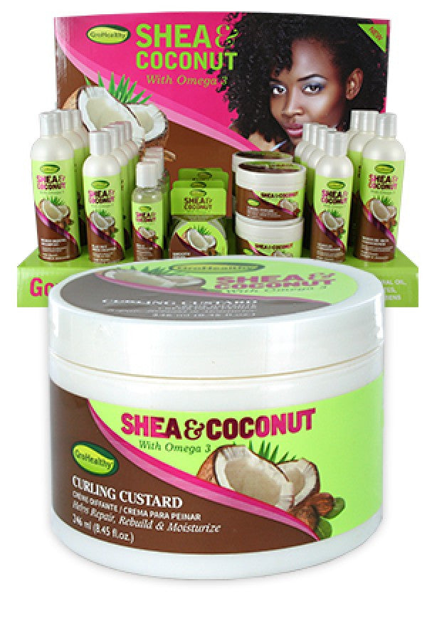 Sofn'free-50 Grohealthy Shea&Coconut Curling Custard (8.8oz)