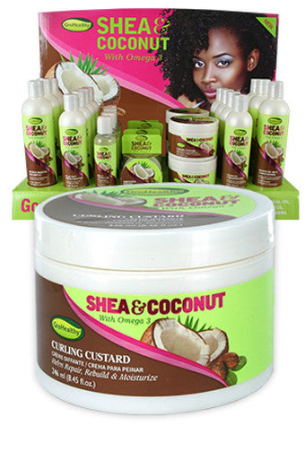 Sofn'free-50 Grohealthy Shea&Coconut Curling Custard (8.8oz)