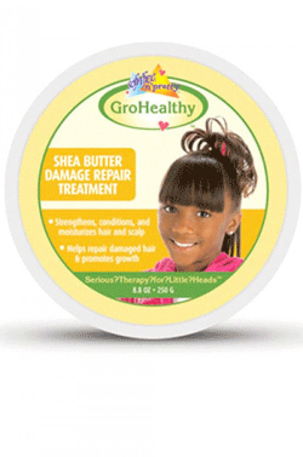 Sofn'freen'pretty-10 Grohealthy Shea Butter Damage Treatment -8oz