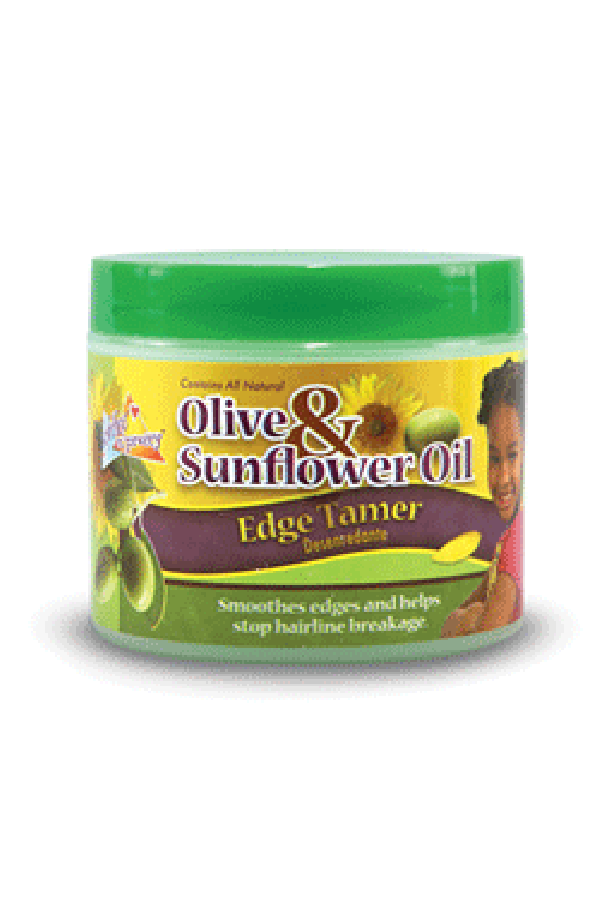 Sofn'freen'pretty-17 Olive & Sunflower Oil Edge Tamer-4oz
