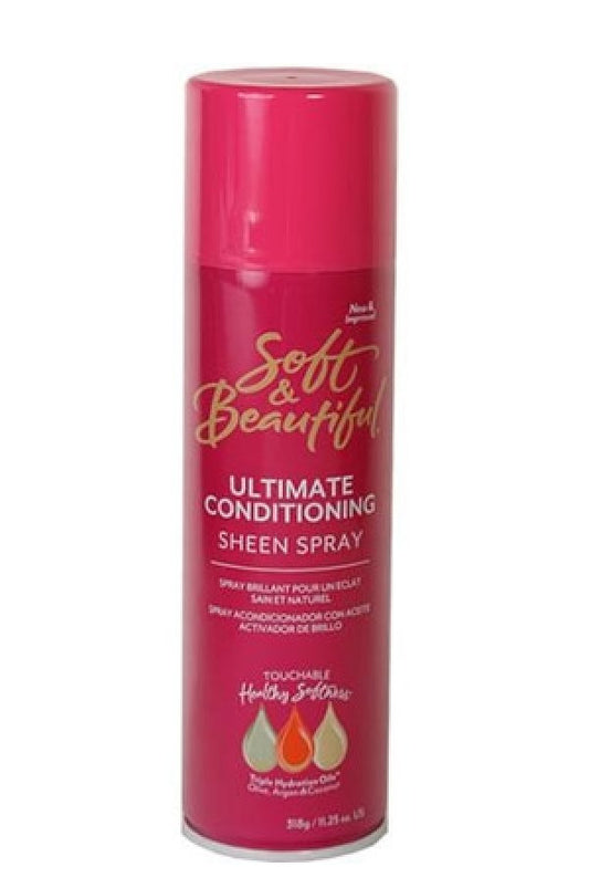 Soft&Beautiful-5 Ultimate Condi. Sheen Spray (11.25 oz)