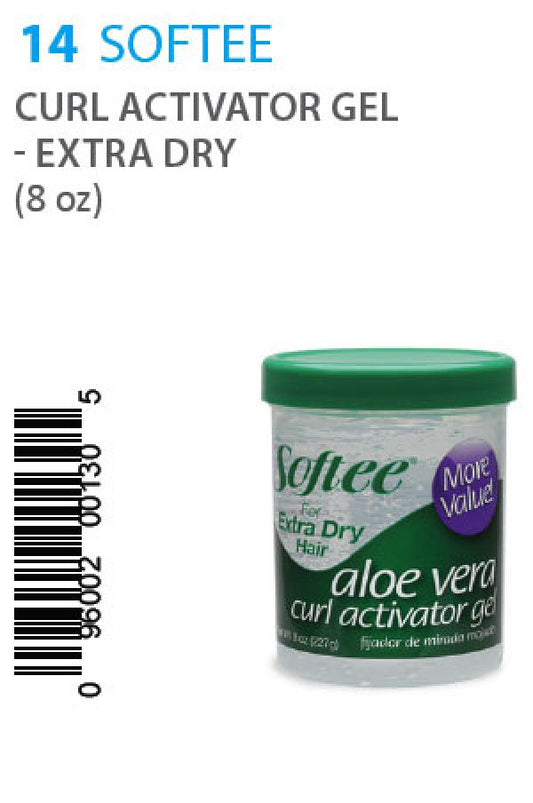 Softee-14 Aloe Vera Activator Gel -Extra Dry (8oz)