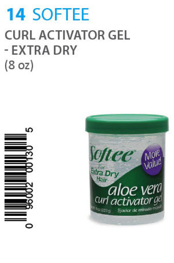 Softee-14 Aloe Vera Activator Gel -Extra Dry (8oz)