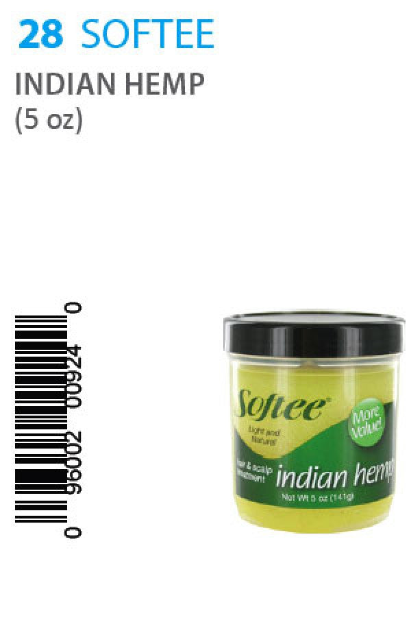 Softee-28 Indian Hemp Hair & Scalp Treatment -5oz