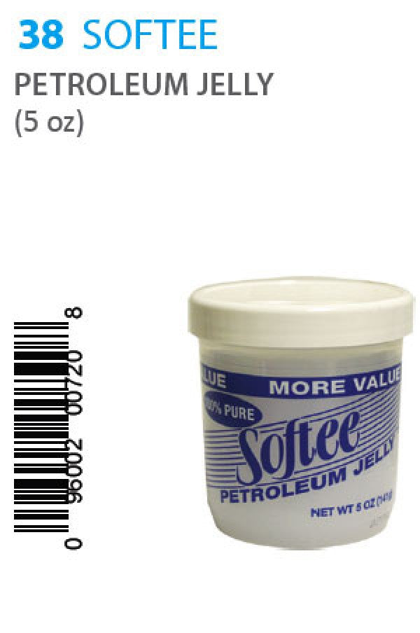 Softee-38 Petroleum Jelly 100% pure -5oz