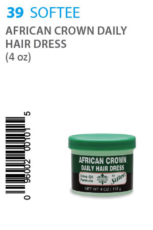 Softee-39 African Crown Daily Hair Dress -4oz