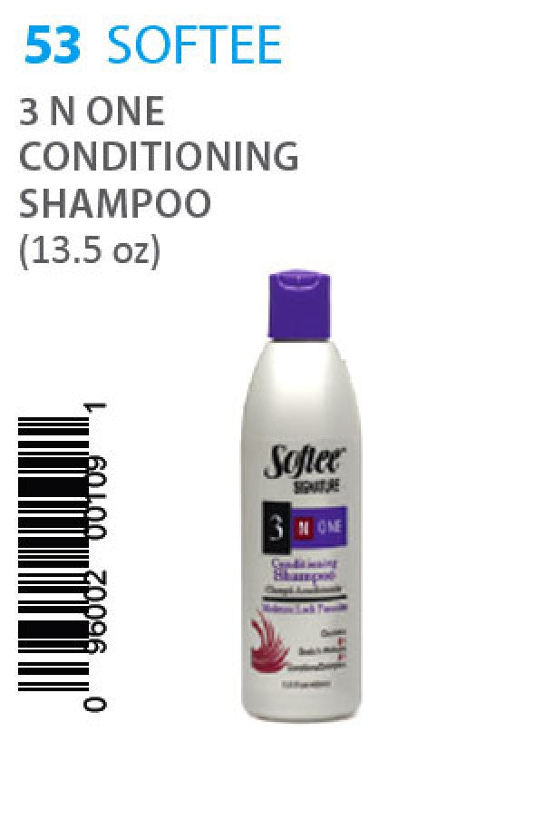 Softee -53 3 N One Conditioning Shampoo (13.5oz)