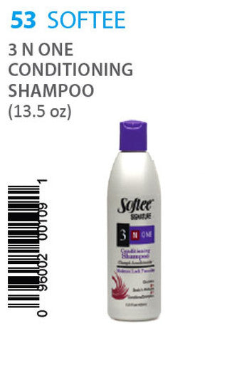 Softee -53 3 N One Conditioning Shampoo (13.5oz)