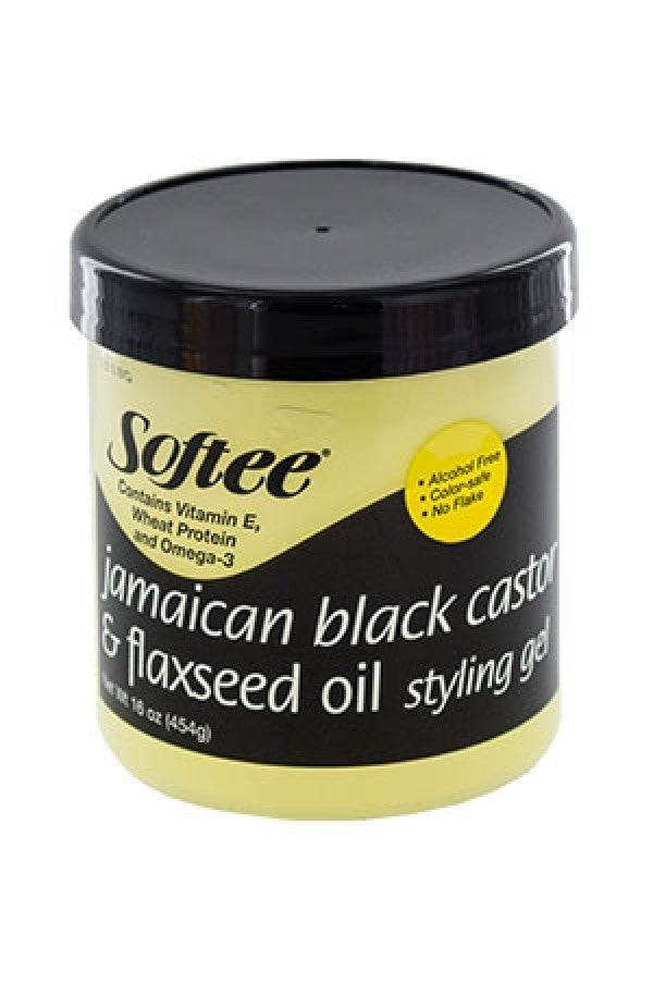 Softee-71 Jamaican Black Castor Oil  Styling Gel (16 oz)