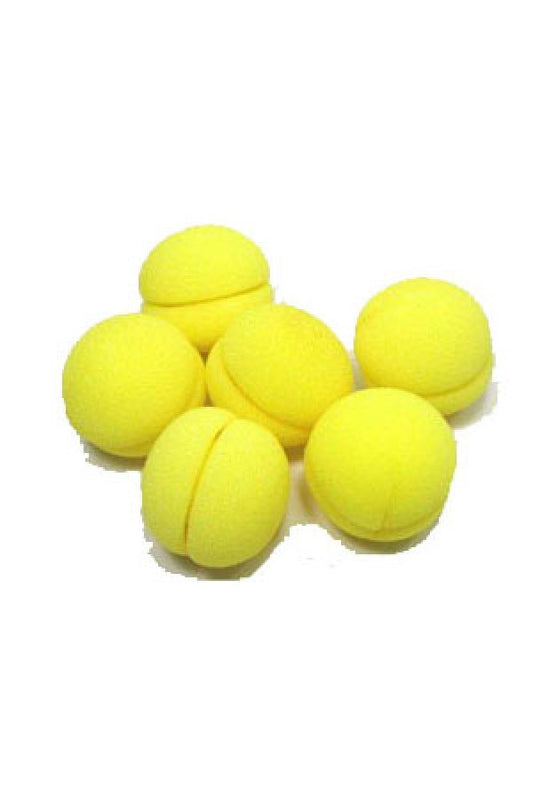 Soft Sponge Hair Curler  - Yellow2942