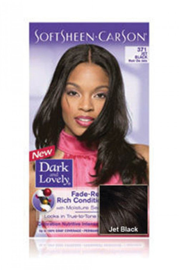 Dark & Lovely-4 Soft Sheen Carson-371 Jet Black