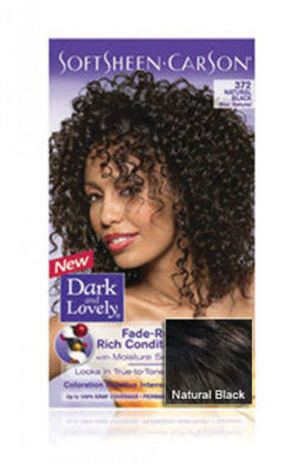 Dark & Lovely-4 Soft Sheen Carson-372 Natural Black