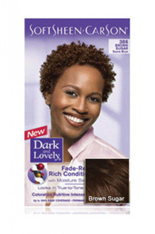 Dark & Lovely-4 Soft Sheen Carson-386 Brown Sugar